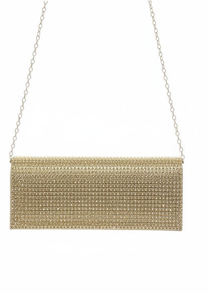 Bolso de Fiesta Dorado con Lentejuelas Dorado