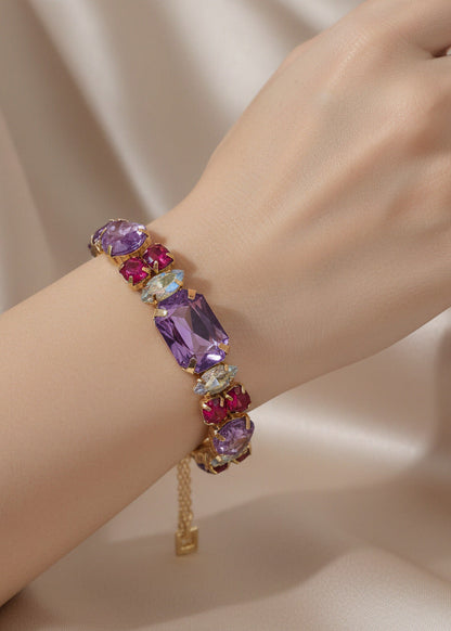 Pulsera de pedrería de colores