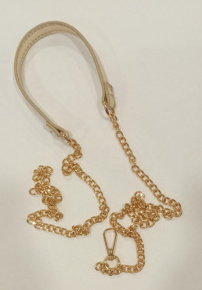 Bolso de Fiesta Dorado de Yute