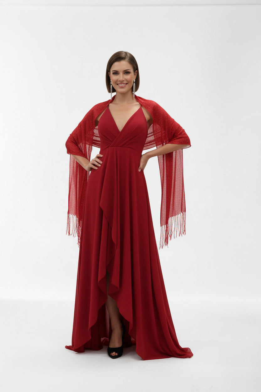 Chal de Fiesta con Flecos