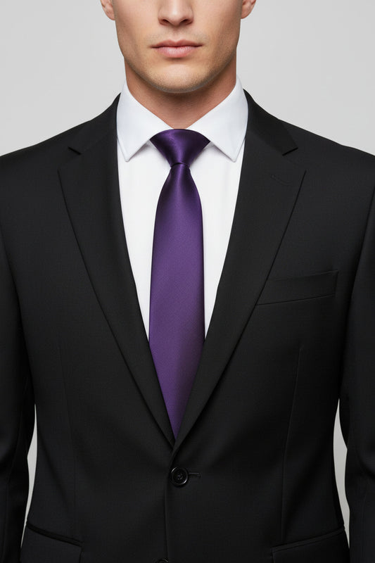 Corbata Morada para Hombre Morado