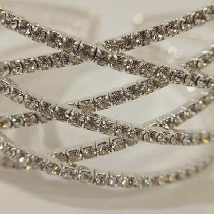 Brazalete de Fiesta Brillos en Plata o Dorado
