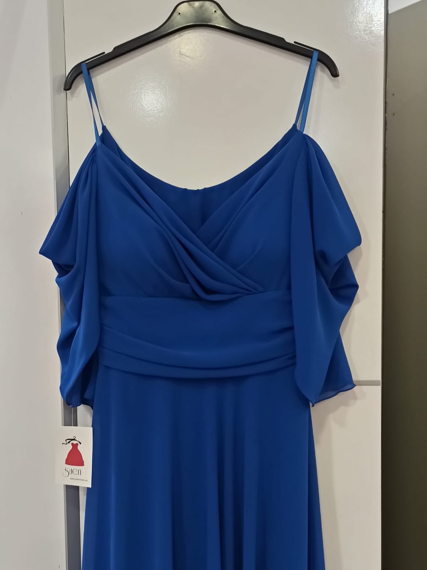 Vestido Largo de Fiesta Bran - Hombros Descubiertos con Escote Corazón