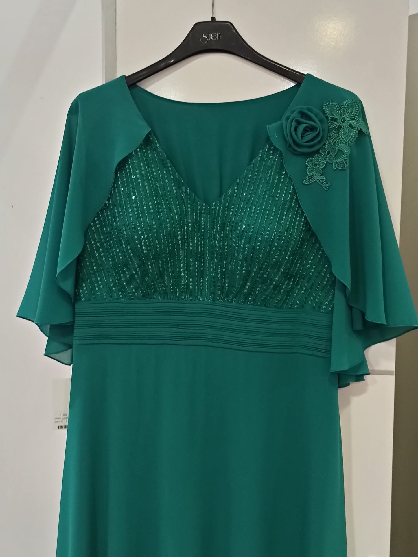 Vestido de Fiesta Largo Talla Grande Joliet con Lentejuelas