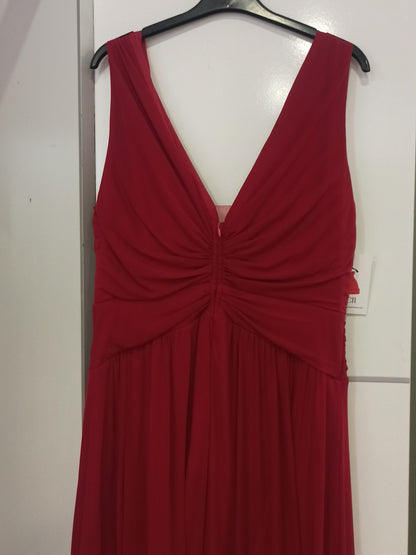 Vestido de Fiesta Largo Sidney - Escote Pico y Abertura Lateral