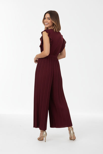 Mono de fiesta Narlai con Pantalón plisado