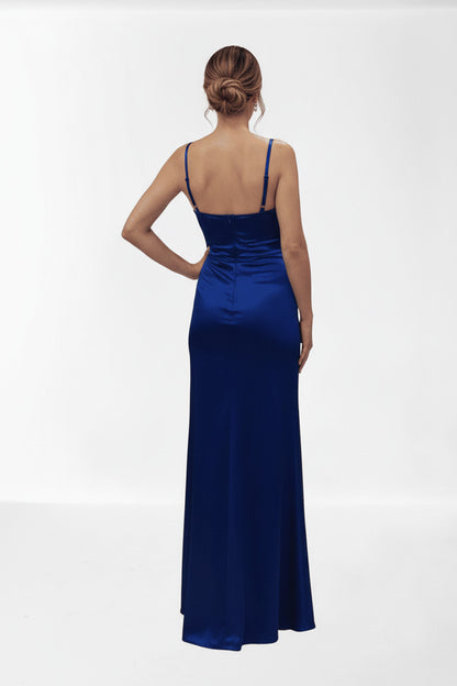 Vestido Largo de Fiesta Hallein - Corsé con Escote Corazón