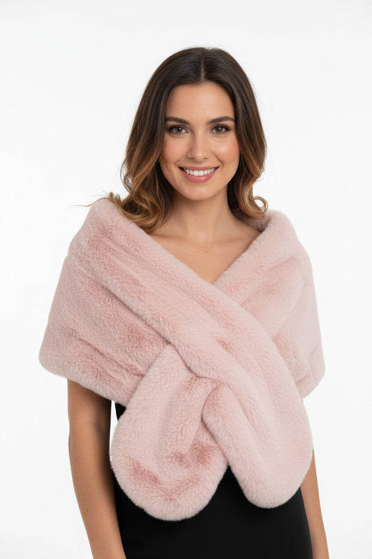 Estola de pelo cruzada