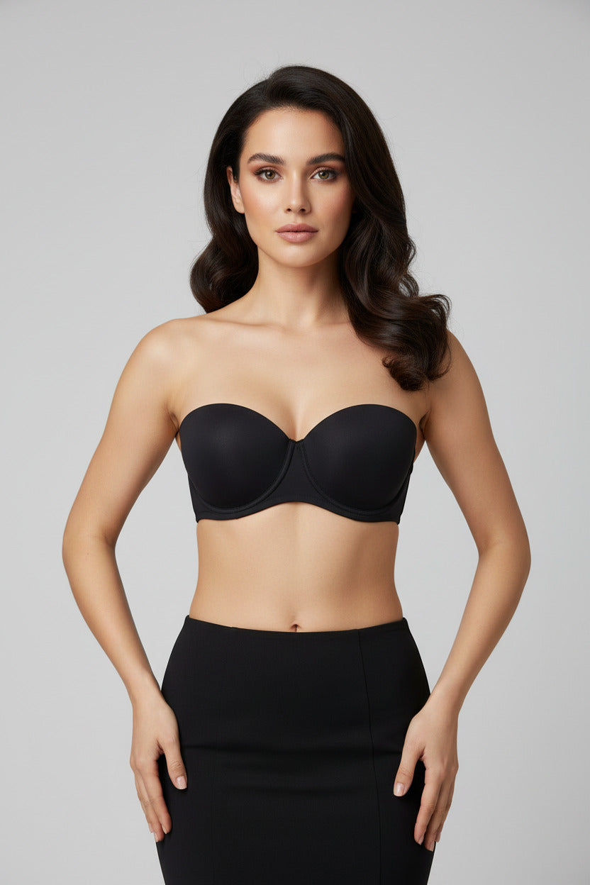 Sujetador multiposición Copa C Negro