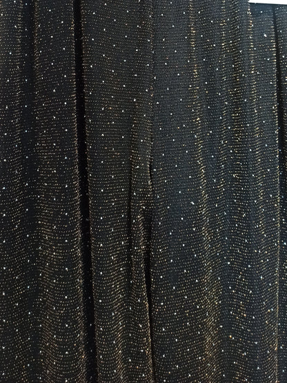 Pantalón ancho con brillos