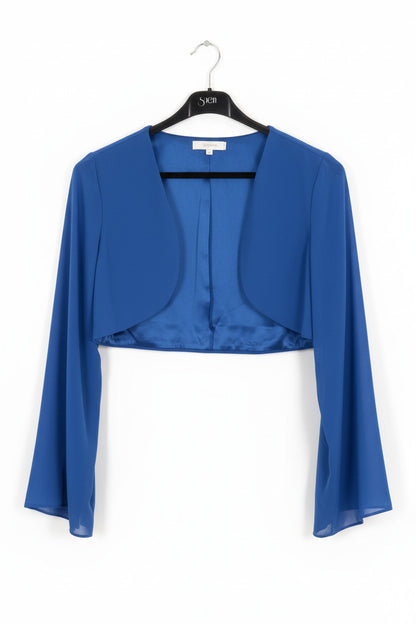 Torera de Gasa con Manga Campana Azul U (36 38)