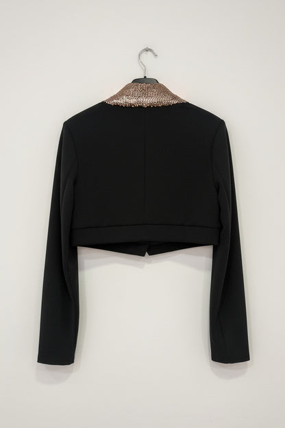 Bolero de Fiesta con brillos Doradas