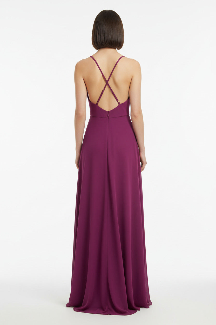 Vestido de Fiesta Largo Florencia - Bajos Asimétricos