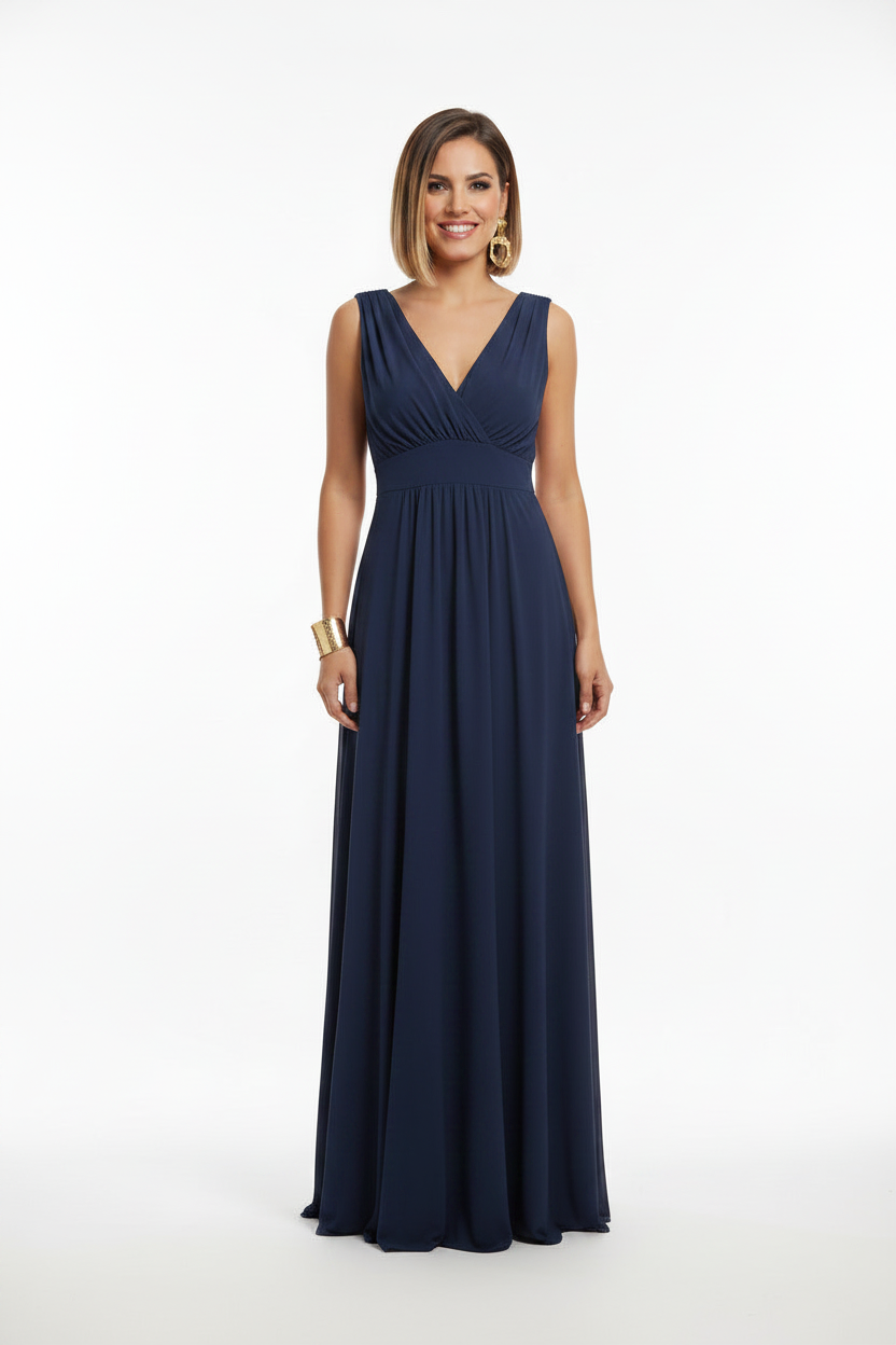 Vestido Seúl Azul Marino