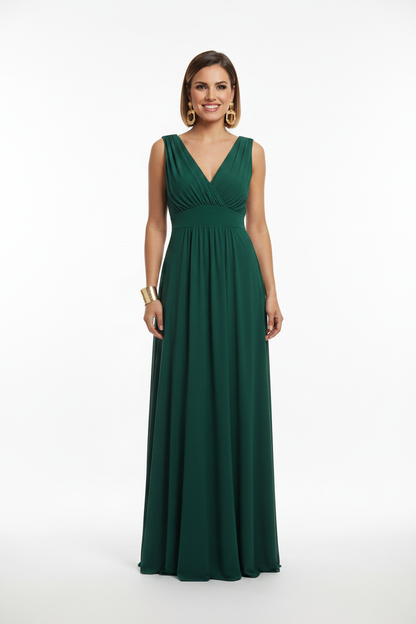 Vestido Seúl Verde Botella